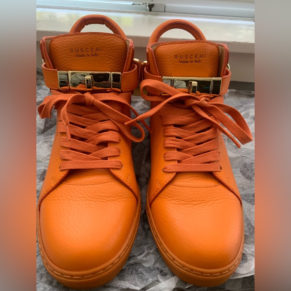 Buscemi Men’s Shoes Made in Italy Size 40 authentic leather